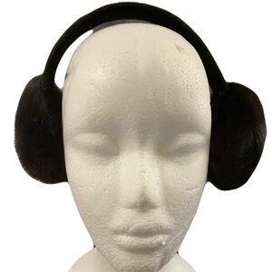 Elegant Black Mink  Earmuffs